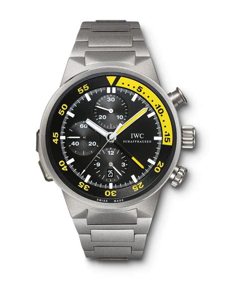 iwc aquatimer deep one|iwc aquatimer split minute.